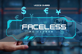 create faceless ai voiceover videos for social media