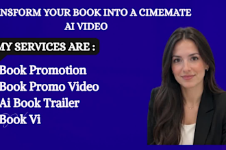 transform your book into a cinematic ai video