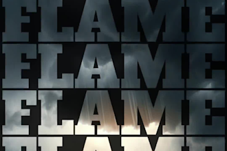 create lyric animated video music metal kinetic typography metal lyric video