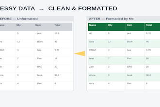 do expert ms excel, ms word data entry, formatting, and reporting