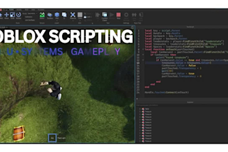 build custom roblox scripts, gameplay systems and luau mechanics