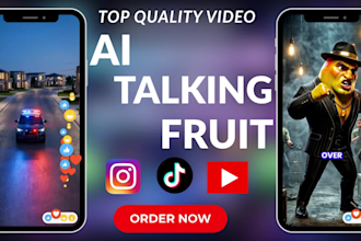 create viral ai talking fruit ai funny fruit ai dancing fruit ai talking object