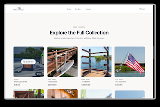 build or redesign your shopify store with a custom, conversion focused theme