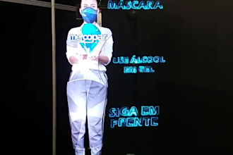 3d hologram video hologram animation character animation hologram presentation