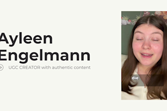 create professional authentic ugc videos in german, deutsch