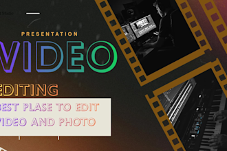 editing amazing and creative video and photos