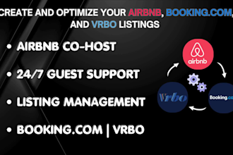 create and optimize your airbnb vrbo booking com listings