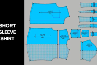 create accurate and professional all garments pattern