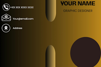 professional personal business card