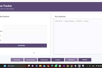 develop a java desktop application