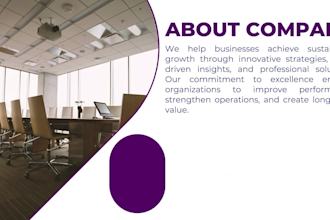 design professional business powerpoint presentation slides
