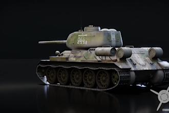 3d model hard surface objects and vehicles