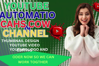 set up a complete youtube cash cow automation business