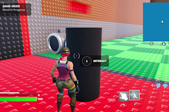 develop a high quality fortnite uefn map, tycoon map