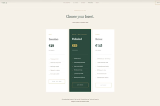 design a minimalist japandi website for your wellness brand
