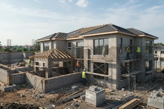 create a construction timelapse video and before after highlights