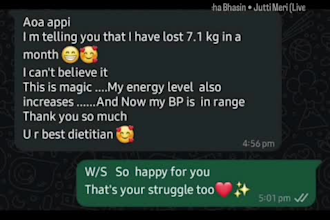 make a customized diet and meal plan for your fitness goals any one contact