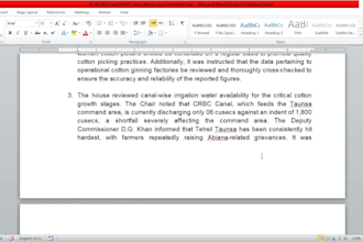 write government standard official documents