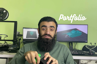 design mechanical or artistic 3d printing models in stl and step files