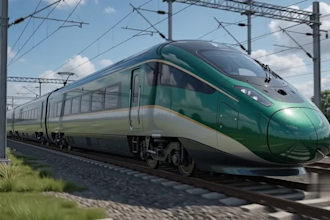 do realistic 3d train, locomotive, railway carriage, and wagon design