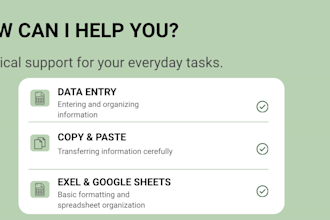 do accurate data entry in exel and google sheets