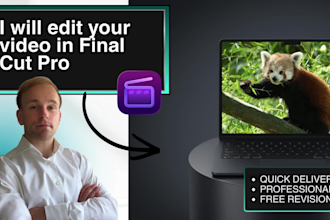 edit your short or long form youtube video in final cut pro
