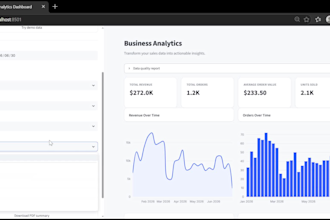 build a professional python data analytics dashboard