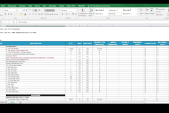 mep takeoff and cost estimation
