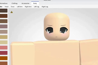 create premium roblox ugc bundle, dynamic head, item and pro character rigging