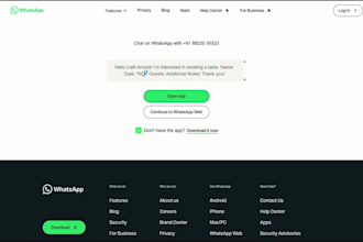 build a modern responsive cafe business website