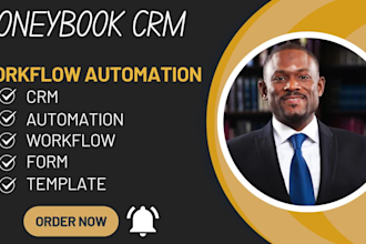 set up honeybook CRM workflows for photographers and artist