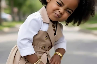 do ai baby viral dancing video