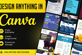 design anything in canva editable