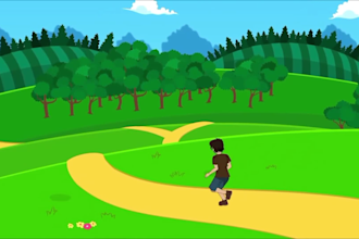 2d cartoon animation character animation 2d music animated video 2d anime style