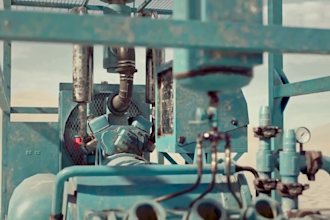 create 3d industrial animation, 3d oilfield equipment, machinery animation