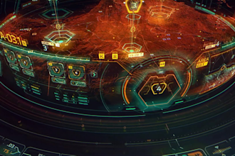 do 3d hologram fan animation, 3d hologram, 3d vfx futuristic hologram animation