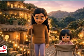 create 3d pixar style kids animation, ai cartoon and cinematic trailer