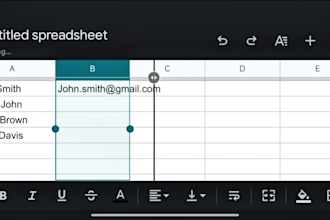 do accurate microsoft excel data entry and spreadsheet tasks