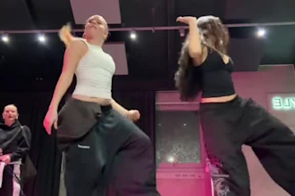 create viral twerk dance, twerk choreography, dance video, shuffle dance