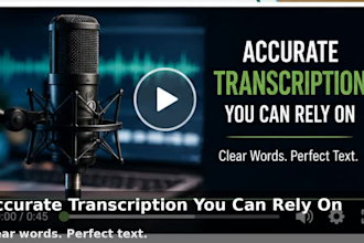 acurately transcribe english and kannada audio and video