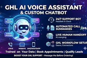 build gohighlevel 24 7 ai voice assistant to automate your customer service