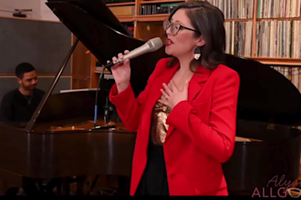 record a professional female jazz vocals for your song