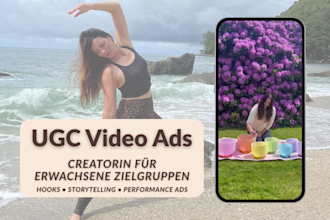ugc videos für wellness, lifestyle und selfcare brands