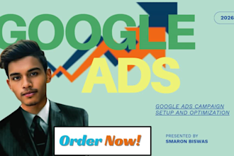 setup and optimize google ads PPC campaigns