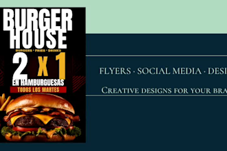 desing professional flyers for your bussines or social media