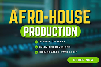 ghost produce an afrohouse beat that is a hit song for you