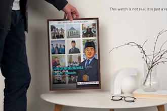 create a personalized animated photo collage greeting