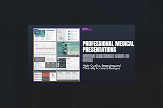 professional medical writing and healthcare presentations