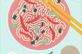 create custom food and drink illustration