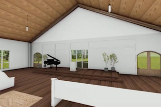 do 3d church modeling, worship places, mosque rendering and 3d animation